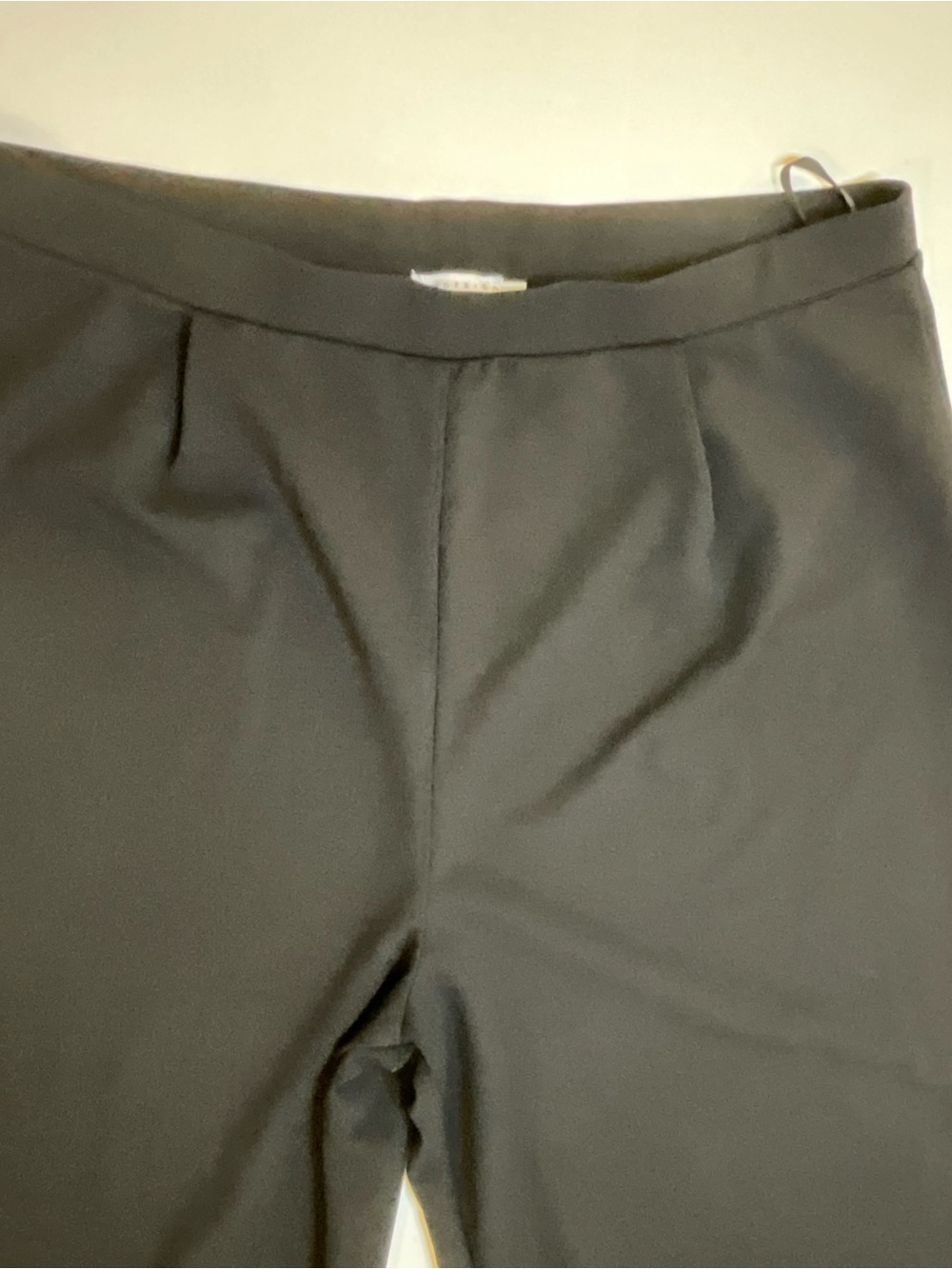 ASOS DESIGN Black High Waist Wide Leg Trousers Size 14 - Picture 5 of 6